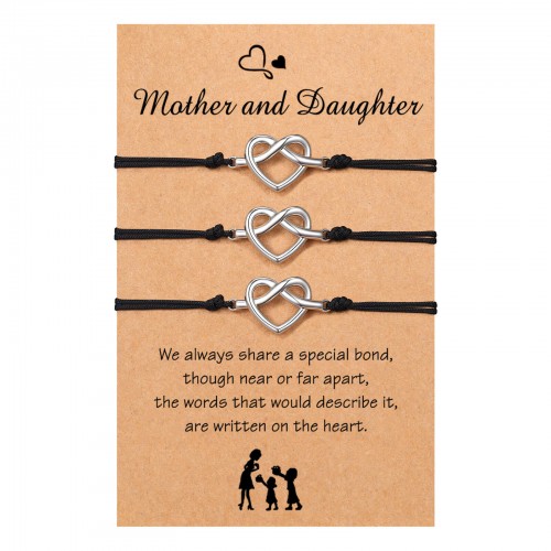 Birthday Gift for Daughter From Mom Infinity Heart Bracelet 